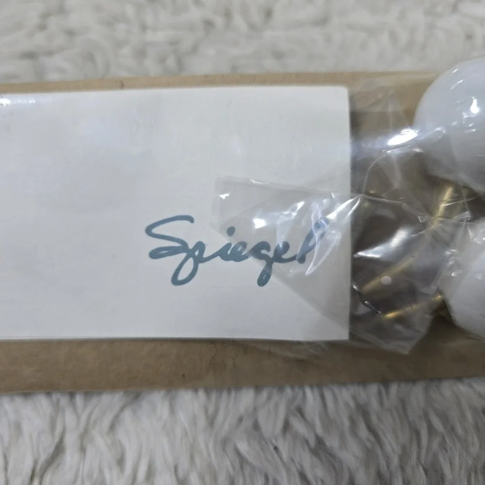 Vintage SPIEGEL Brass Bathroom Towels Hook Rack Holder Towel Kitchen Laundry